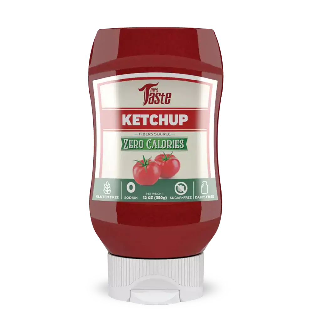 Bottle of Mrs Taste Sauce showcasing its natural ingredients