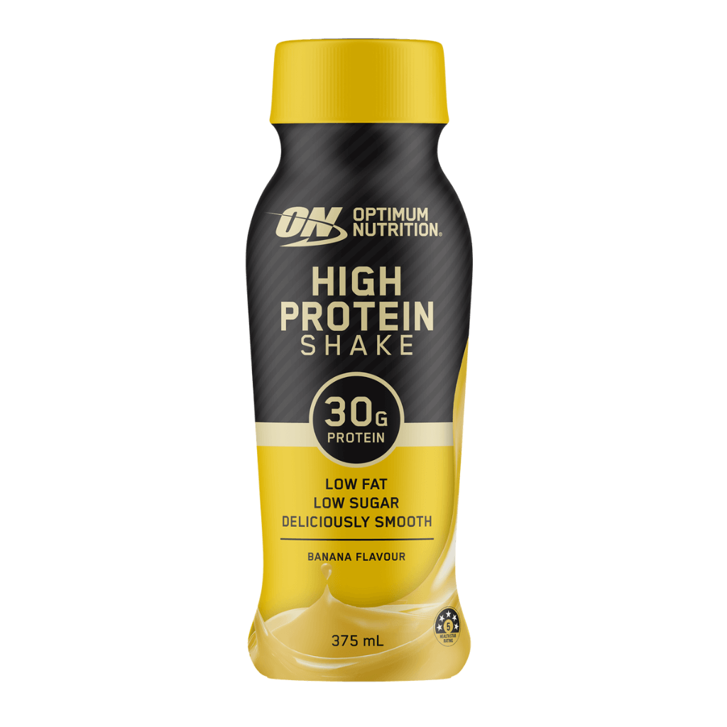Protein Power Ready-to-Drink Shake in a stylish bottle, perfect for post-workout recovery.