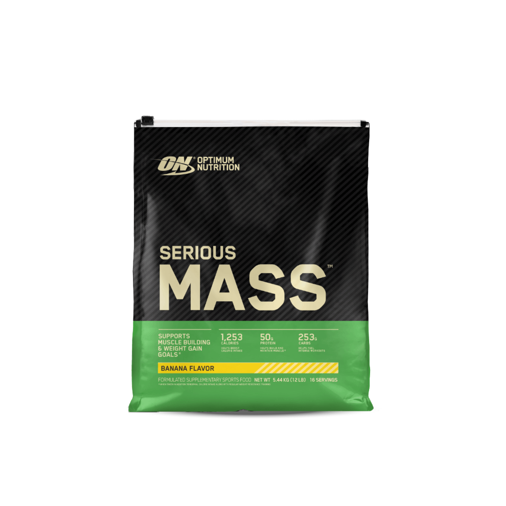 Ultimate Mass Gainer Formula in a shaker bottle, showcasing its creamy texture.