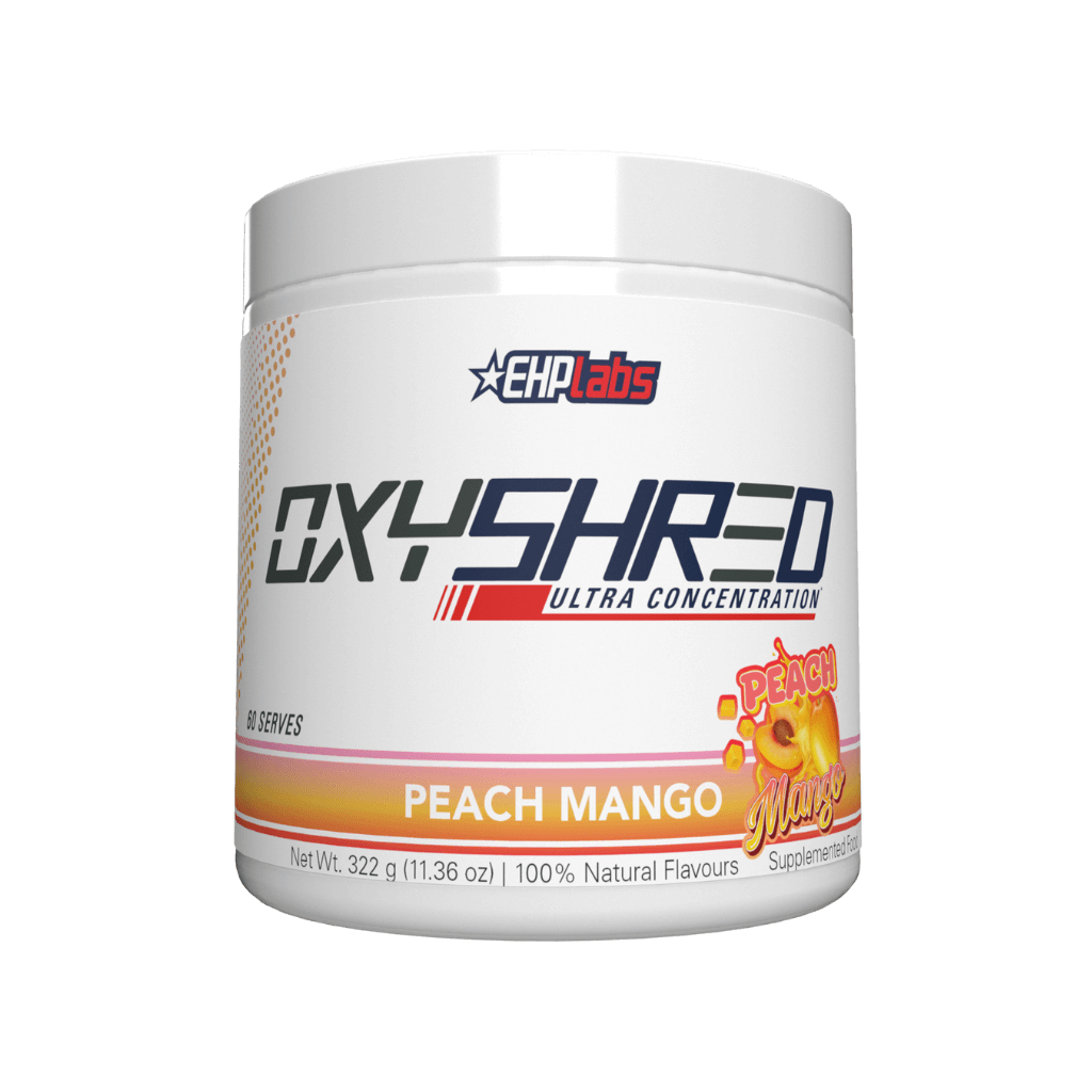 OxyShred Fat Burner bottle showcasing its vibrant packaging and design.
