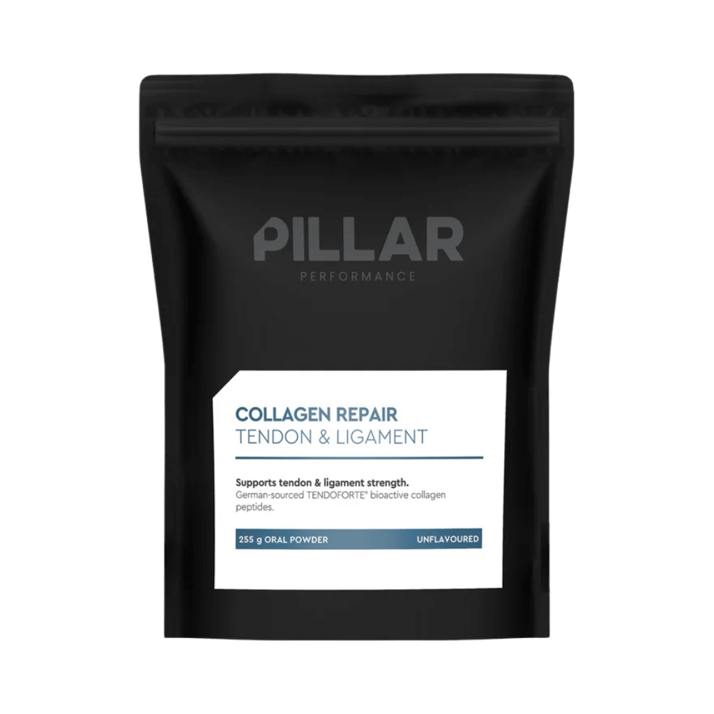 Collagen powder in scoop for skin repair and anti-aging benefits