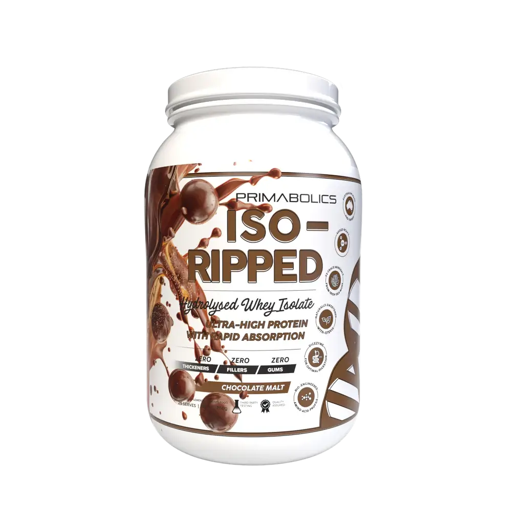 Fitness enthusiast using Iso-Ripped during workout