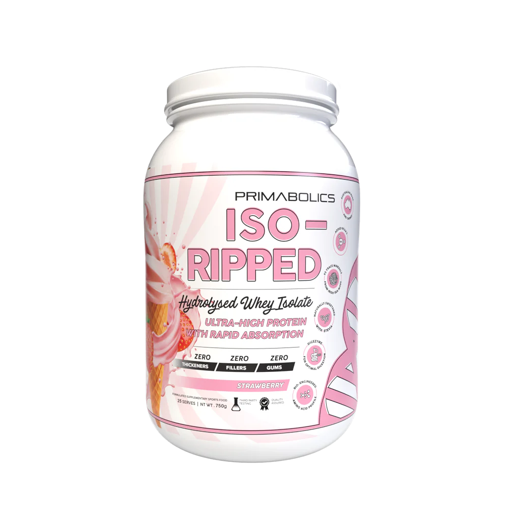 Fitness enthusiast using Iso-Ripped during workout