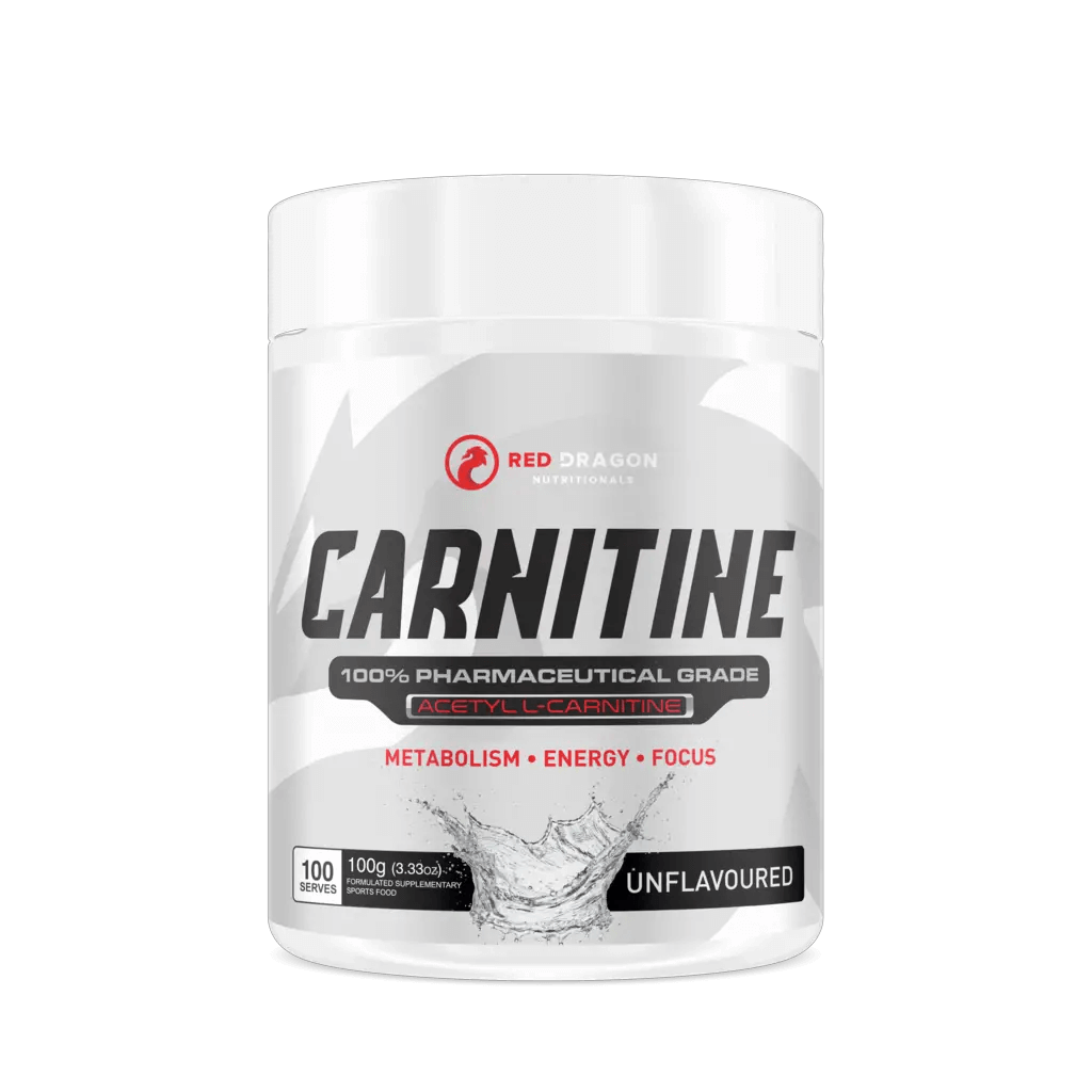 Acetyl L-Carnitine capsules in bottle for energy and endurance boost