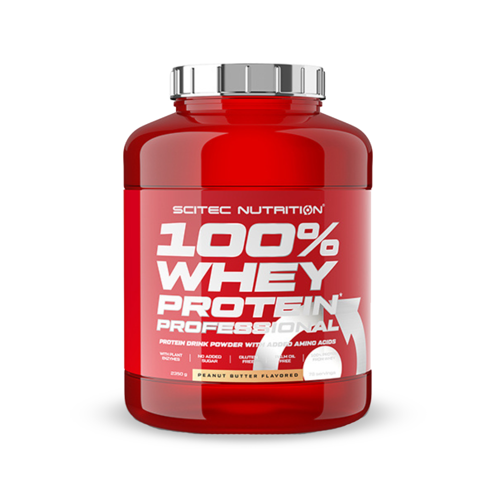 Athlete mixing whey protein for muscle gain post workout