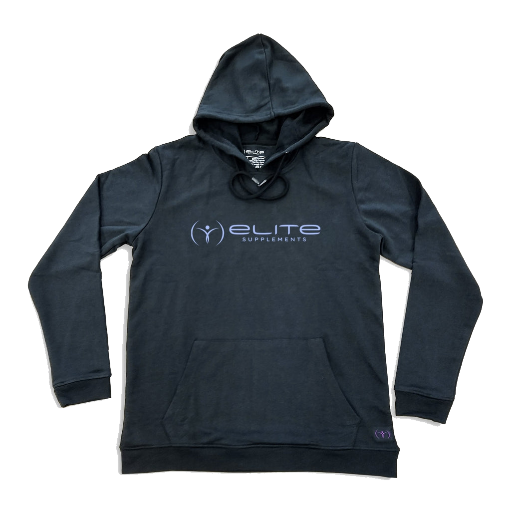 Front view of the Elite Comfort Lightweight Hoodie in a casual setting.