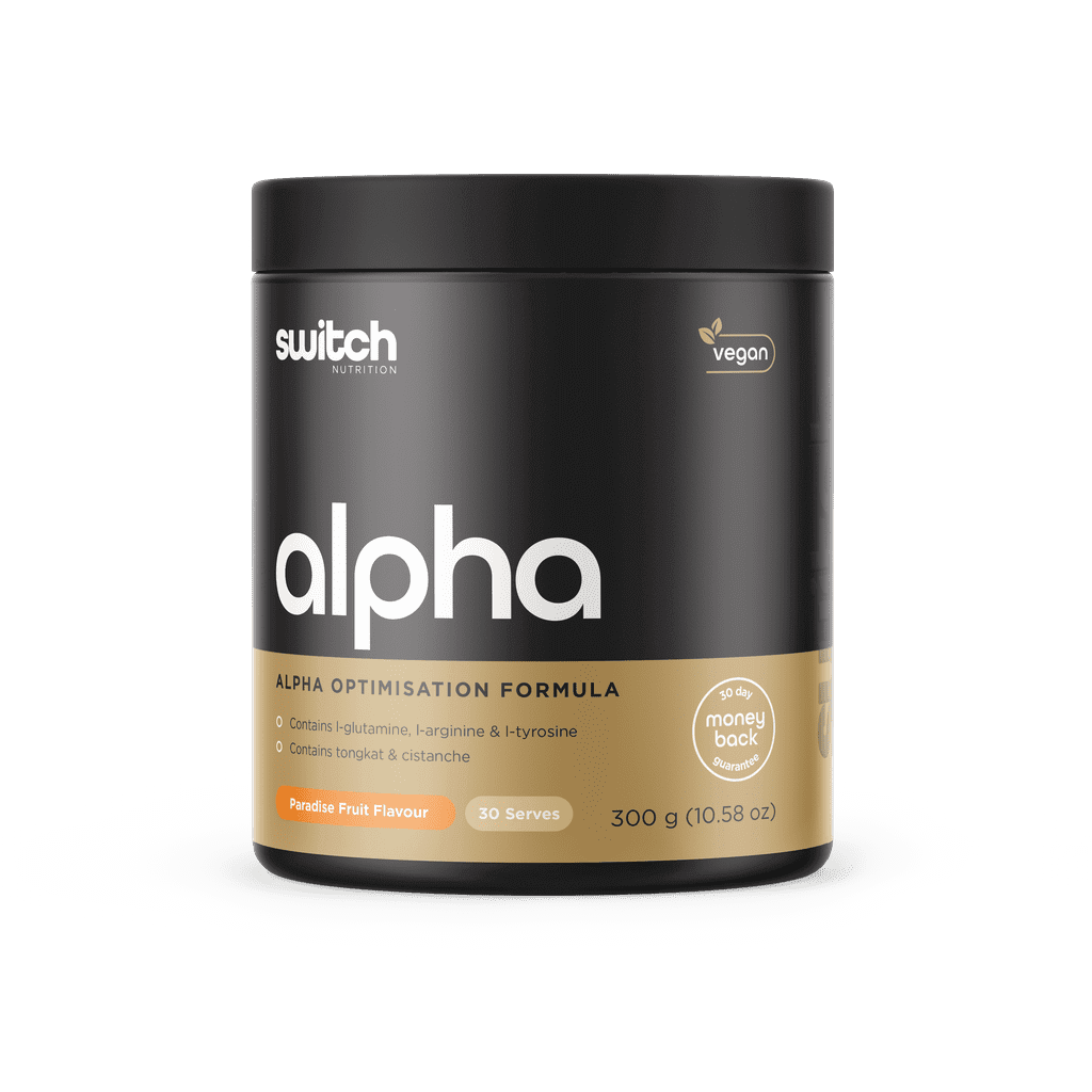 Peak Performance Energy Powder in a shaker bottle, showcasing its vibrant color during a workout session.