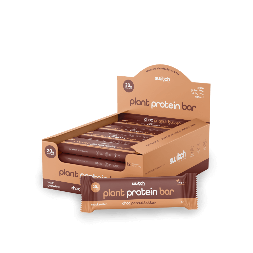 Close-up of Energize Plant-Based Protein Bar highlighting its texture and ingredients, ideal for those seeking healthy protein options.