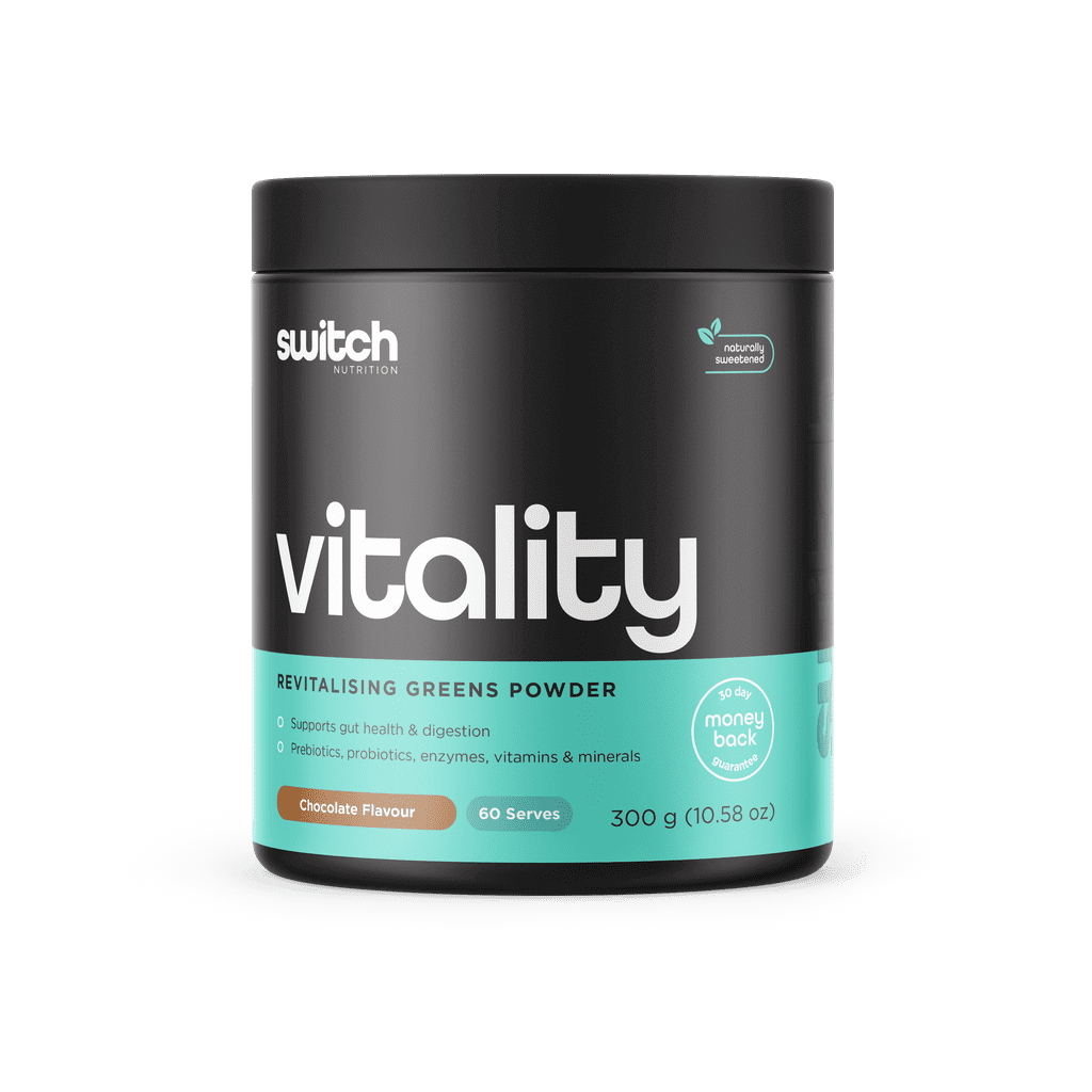 Vitality Switch supplement capsules with natural ingredients for immune support