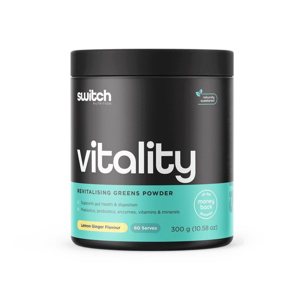 Healthy lifestyle with Vitality Switch wholefood vitamins for daily energy