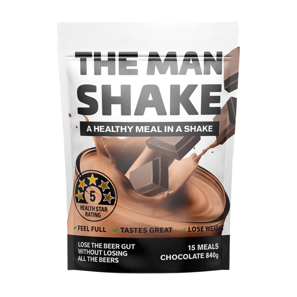 Close-up of a man drinking a high-protein shake after a workout, demonstrating healthy protein shakes for busy lifestyles