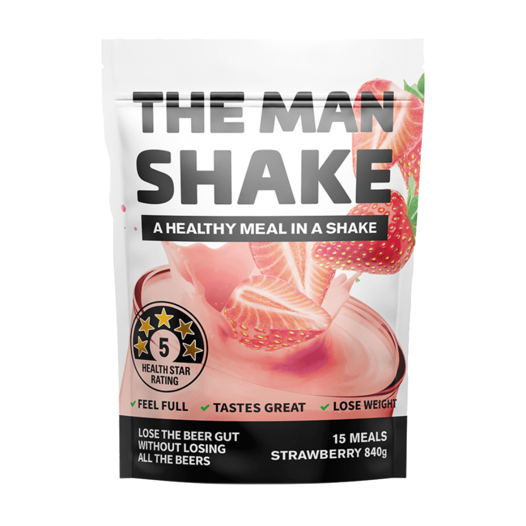Close-up of a man drinking a high-protein shake after a workout, demonstrating healthy protein shakes for busy lifestyles