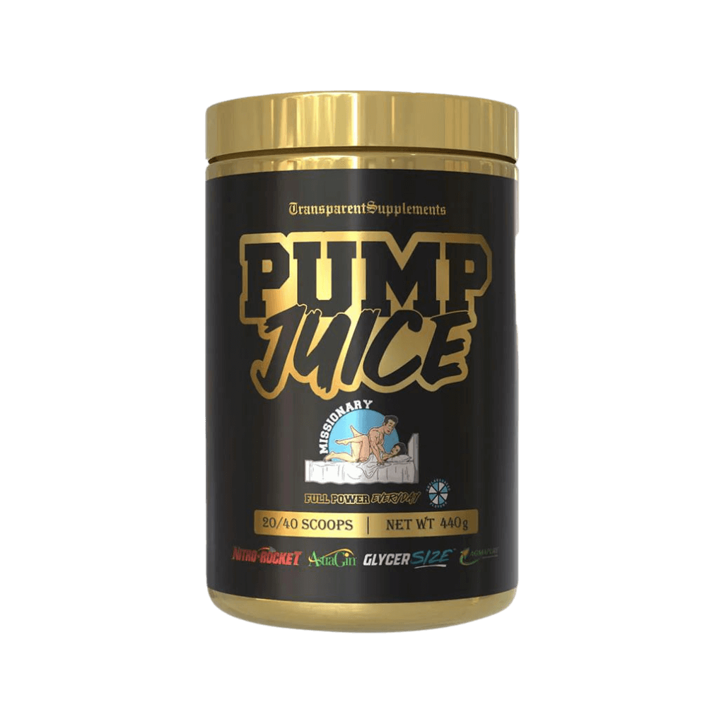 Close-up of Energize Pump Blend in a gym setting, highlighting its energy-boosting benefits.