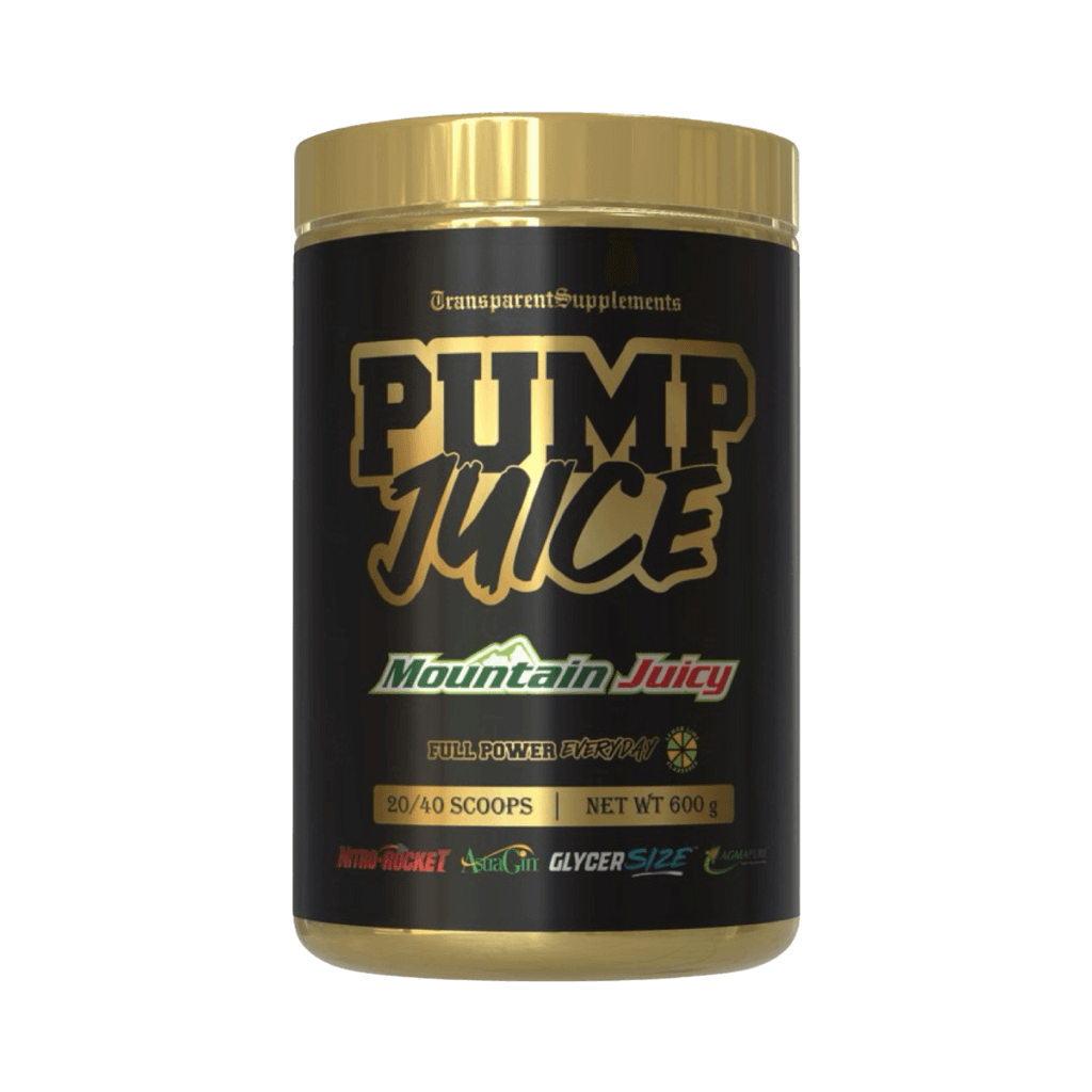 Close-up of Energize Pump Blend in a gym setting, highlighting its energy-boosting benefits.