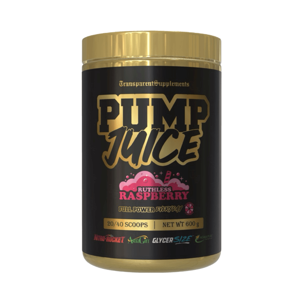 Athlete using Energize Pump Blend for an intense workout, demonstrating muscle pump.