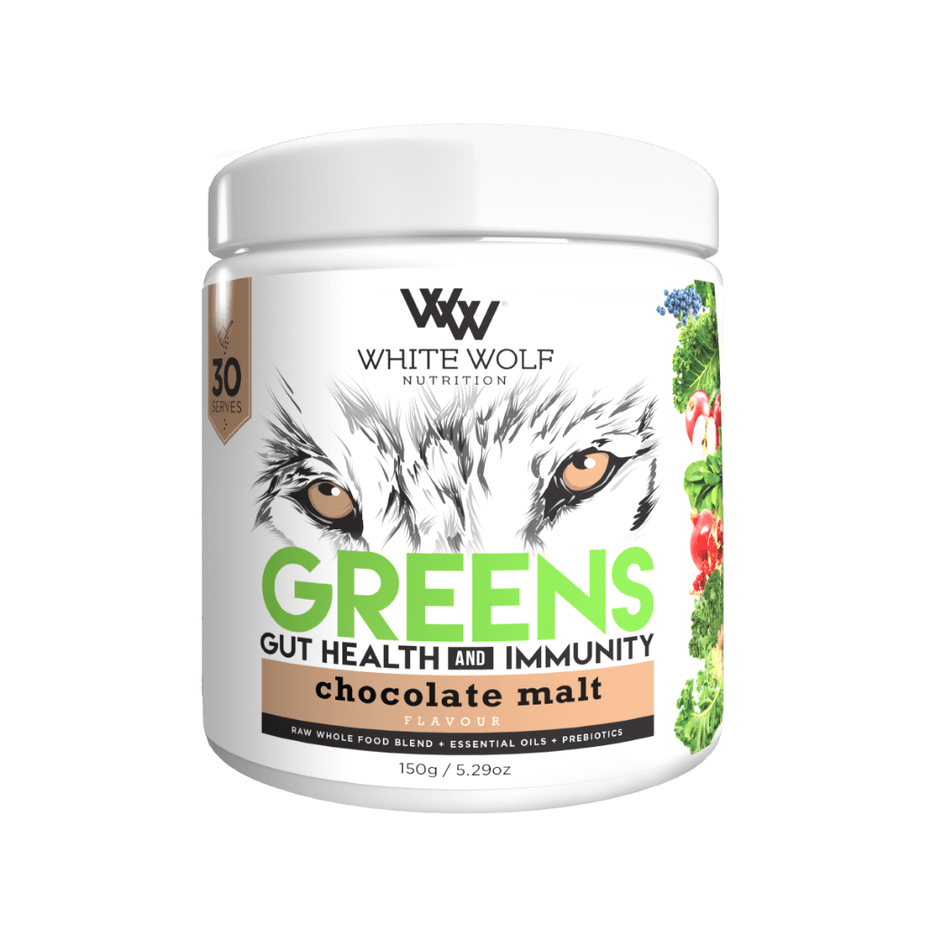 Nutritious green smoothie made with Vitality Greens Superfood Blend, demonstrating its detox benefits.