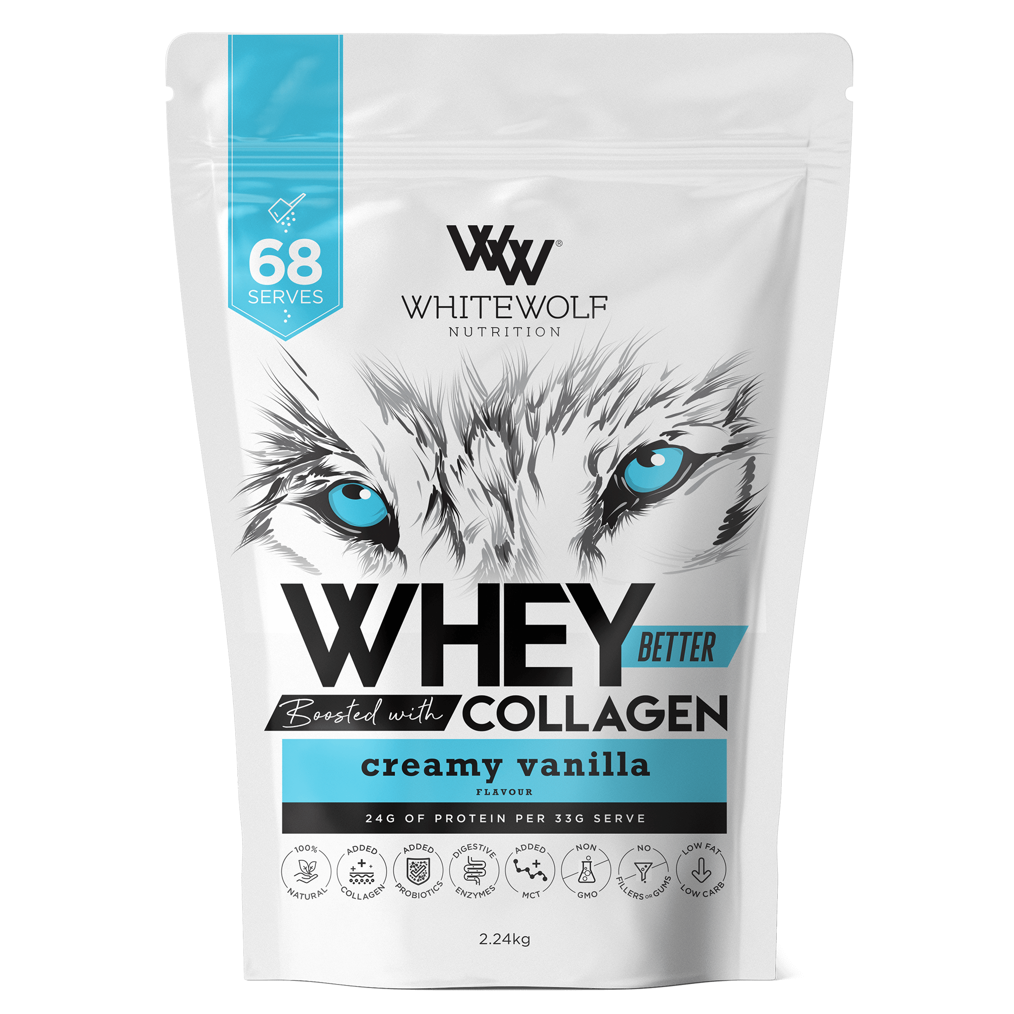 Athlete mixing Whey Better Protein in a shaker bottle after workout