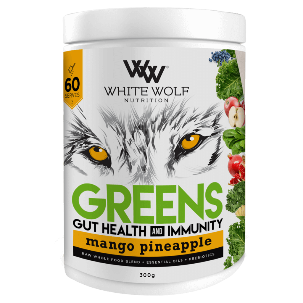 Nutritious green smoothie made with Vitality Greens Superfood Blend, demonstrating its detox benefits.