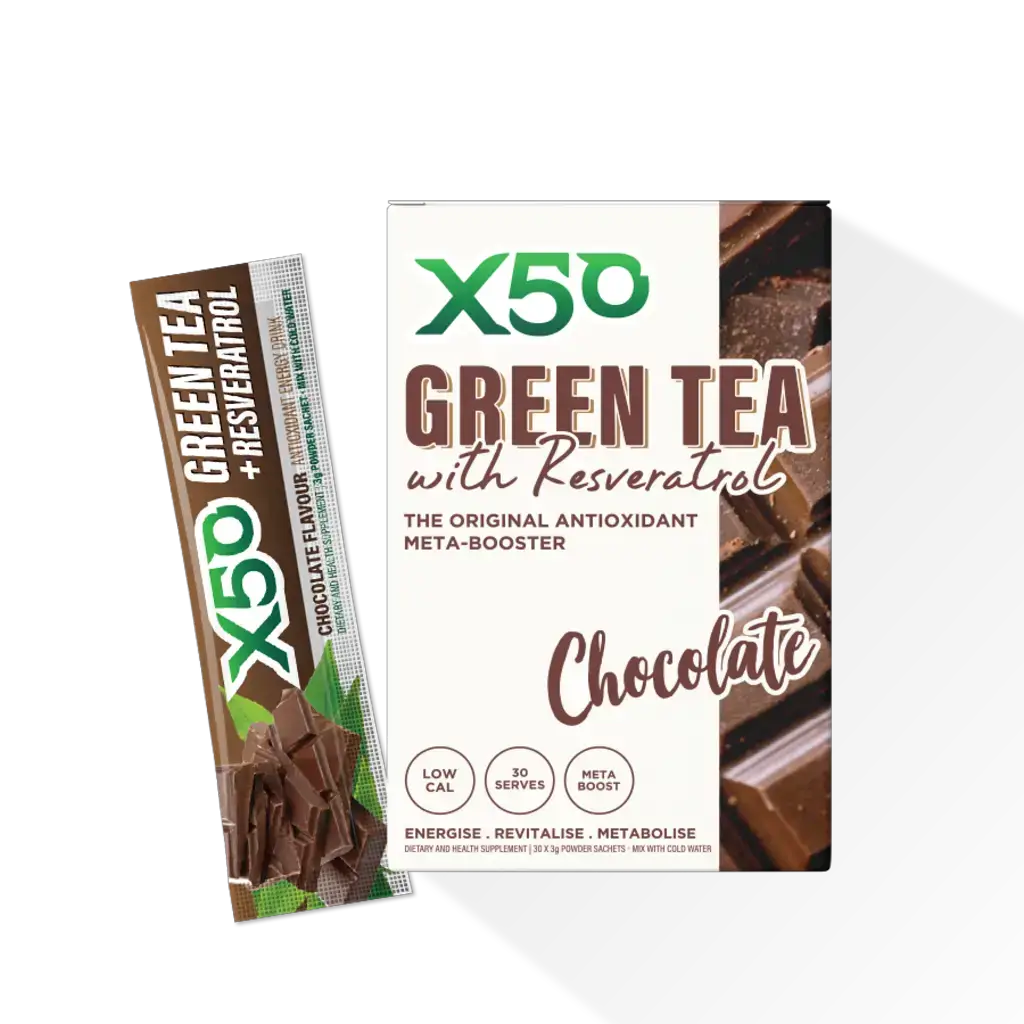 Lifestyle shot of a person enjoying Revitalizing Green Tea Energy Boost during a workout, emphasizing energy and vitality.