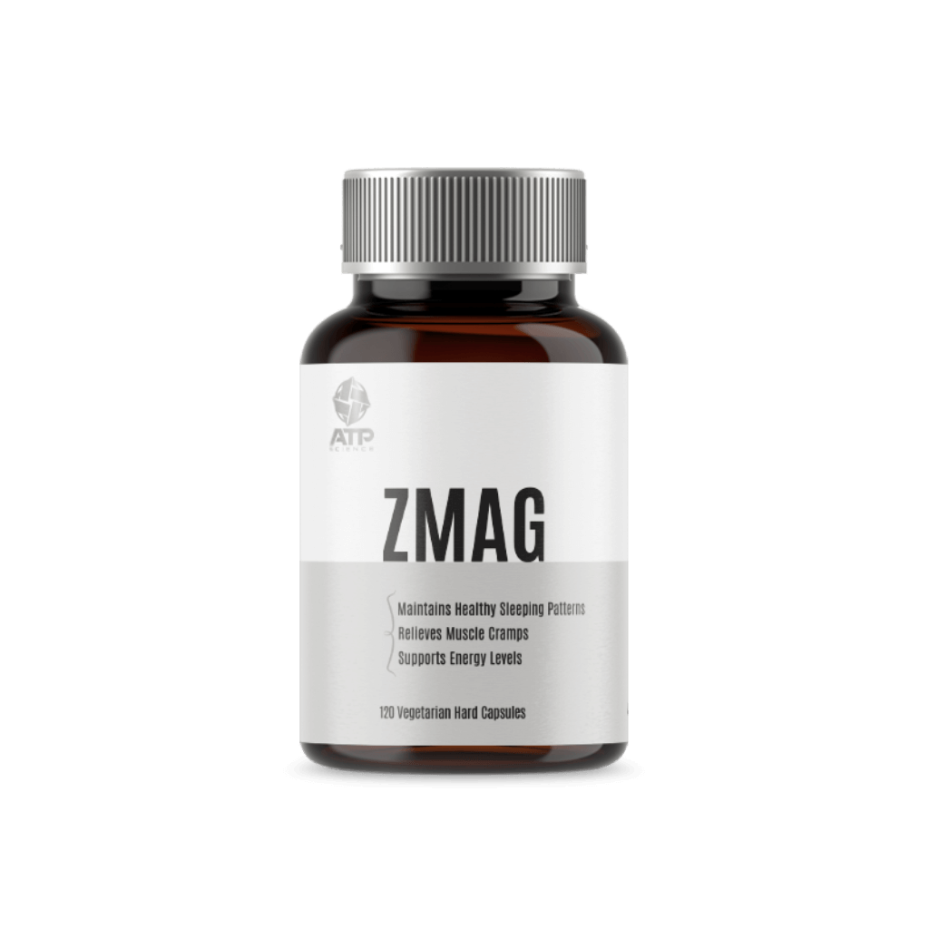 Zinc & Magnesium Vitality Blend bottle, showcasing its natural ingredients for energy support.