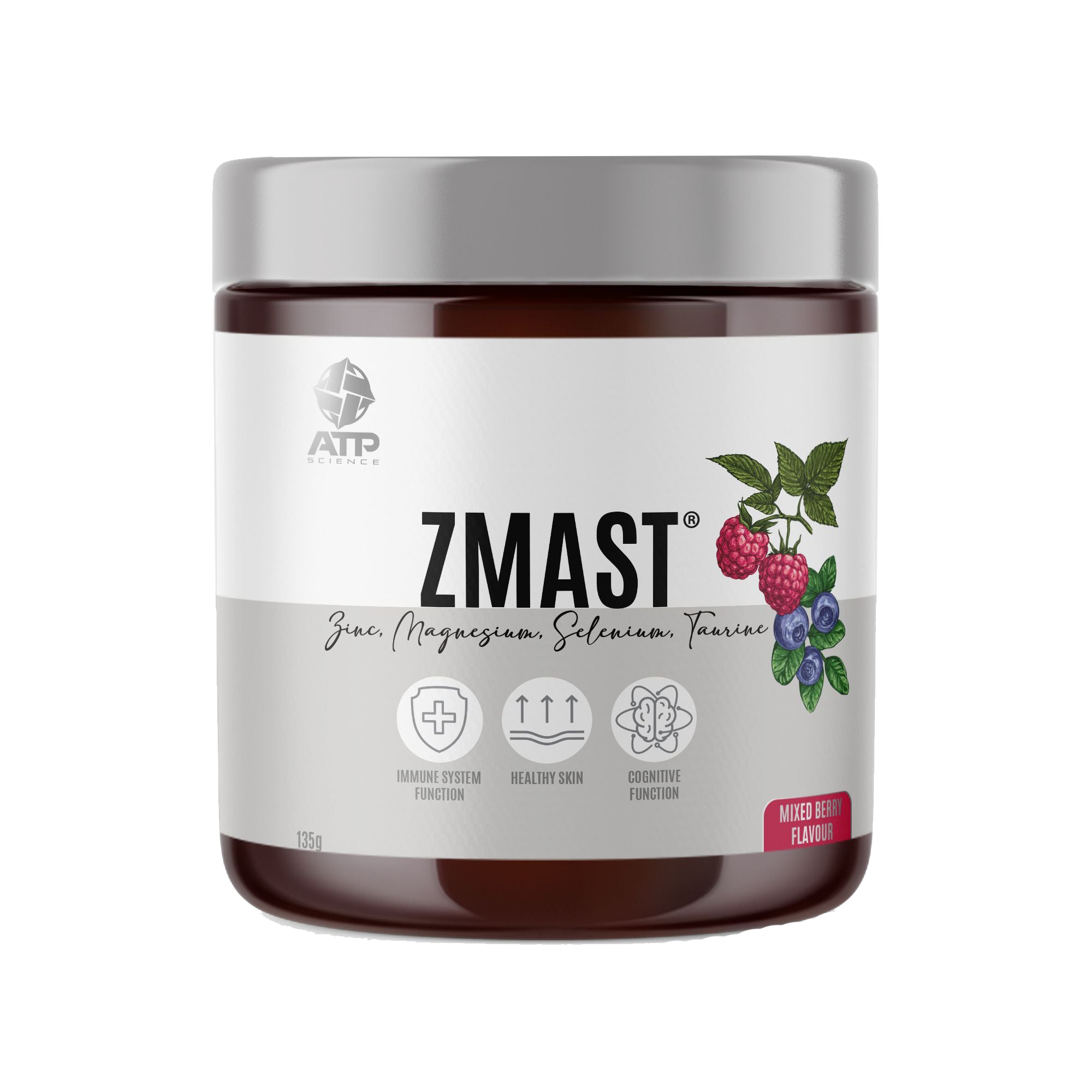 Wellness Boost ZMA Complex bottle showcasing its ingredients for immune support and health.