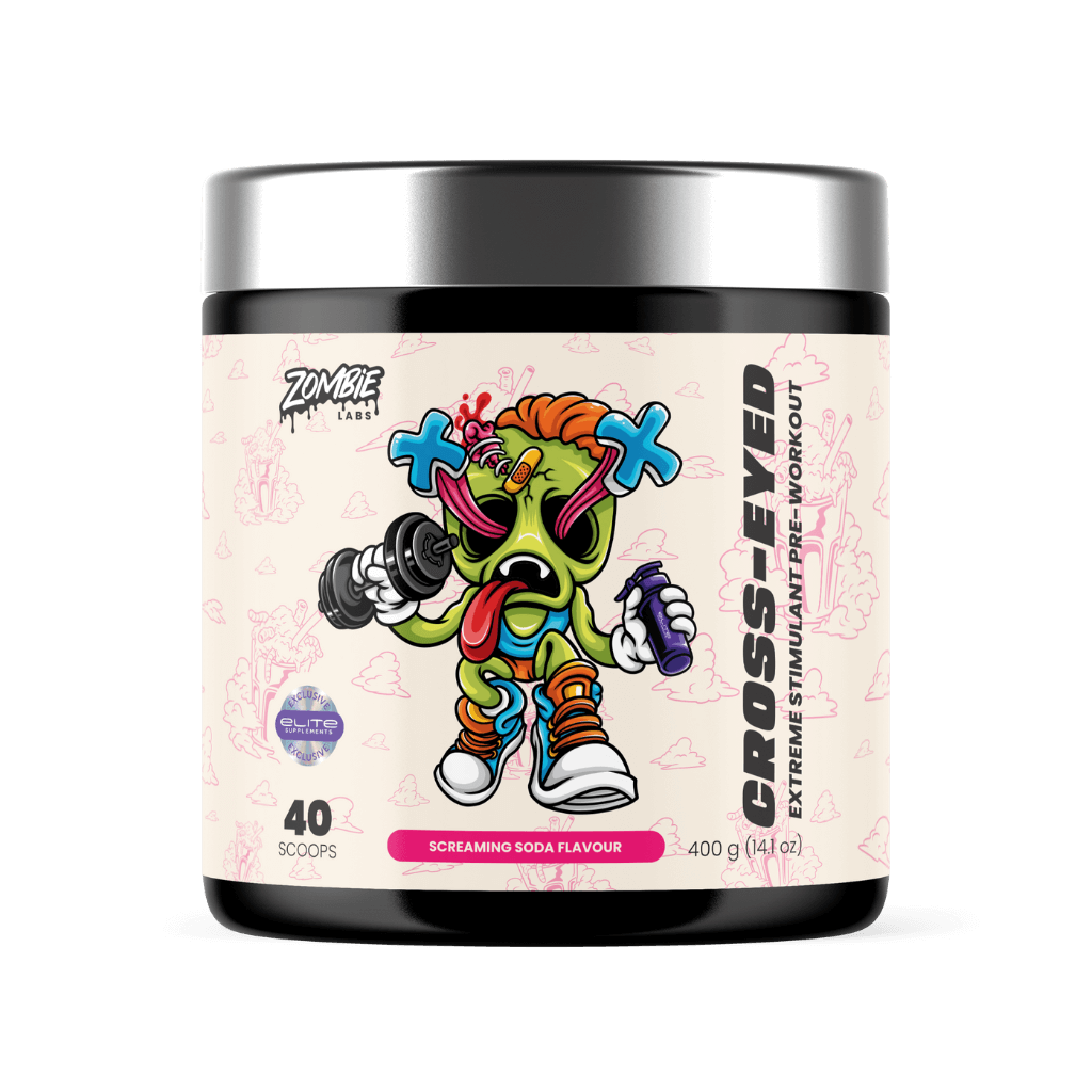 A gamer enjoying a session powered by Zombie Power, showcasing energy and focus.