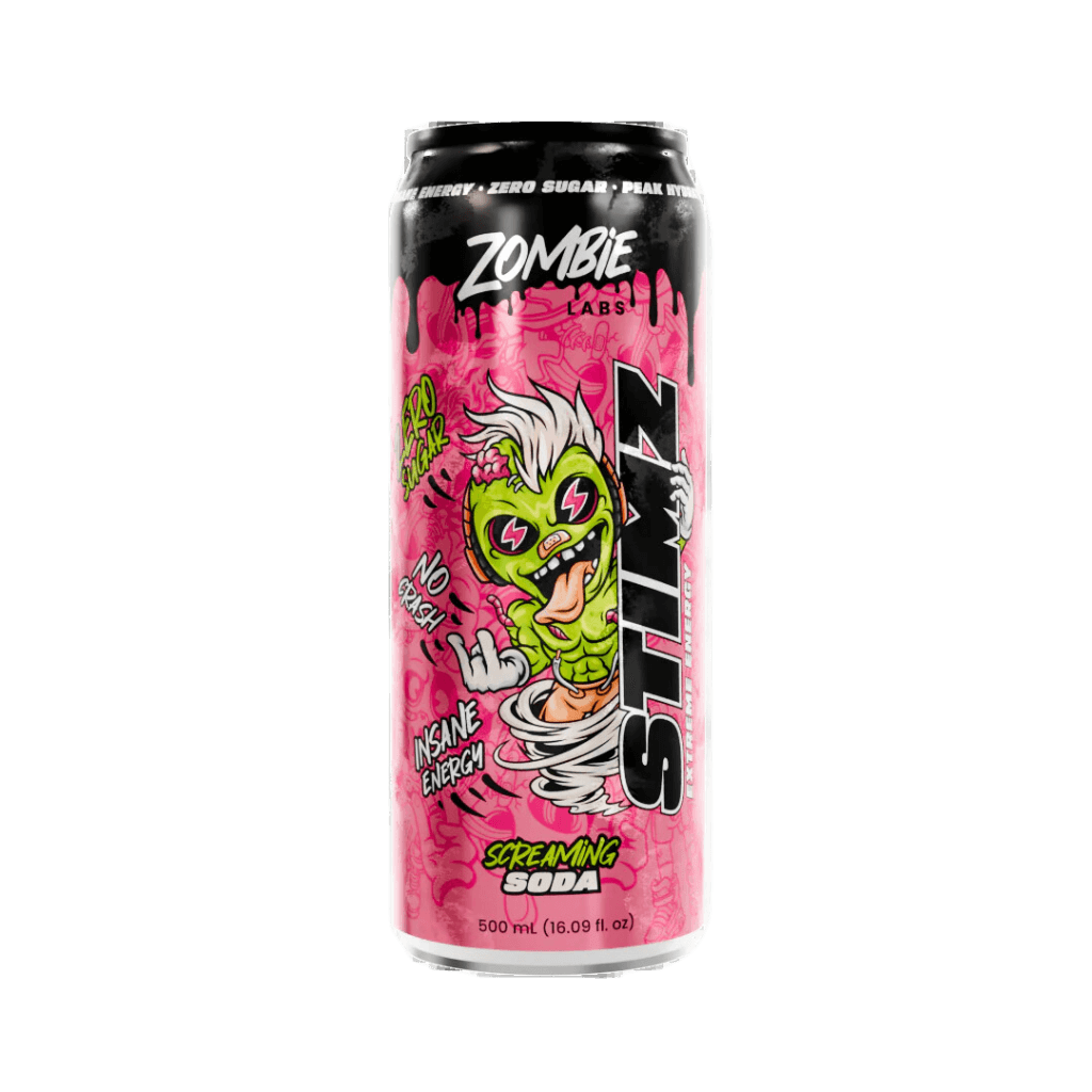 Stimz RTD energy drink with focus-enhancing ingredients for athletes