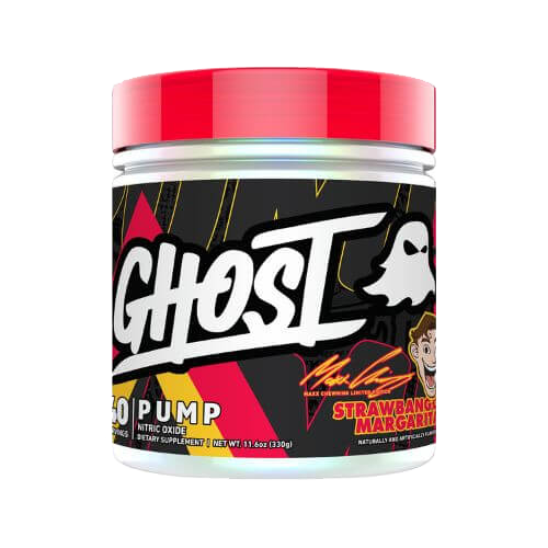 Ghost Pump being mixed in a shaker before a workout, ideal for those looking to maximize their pump.