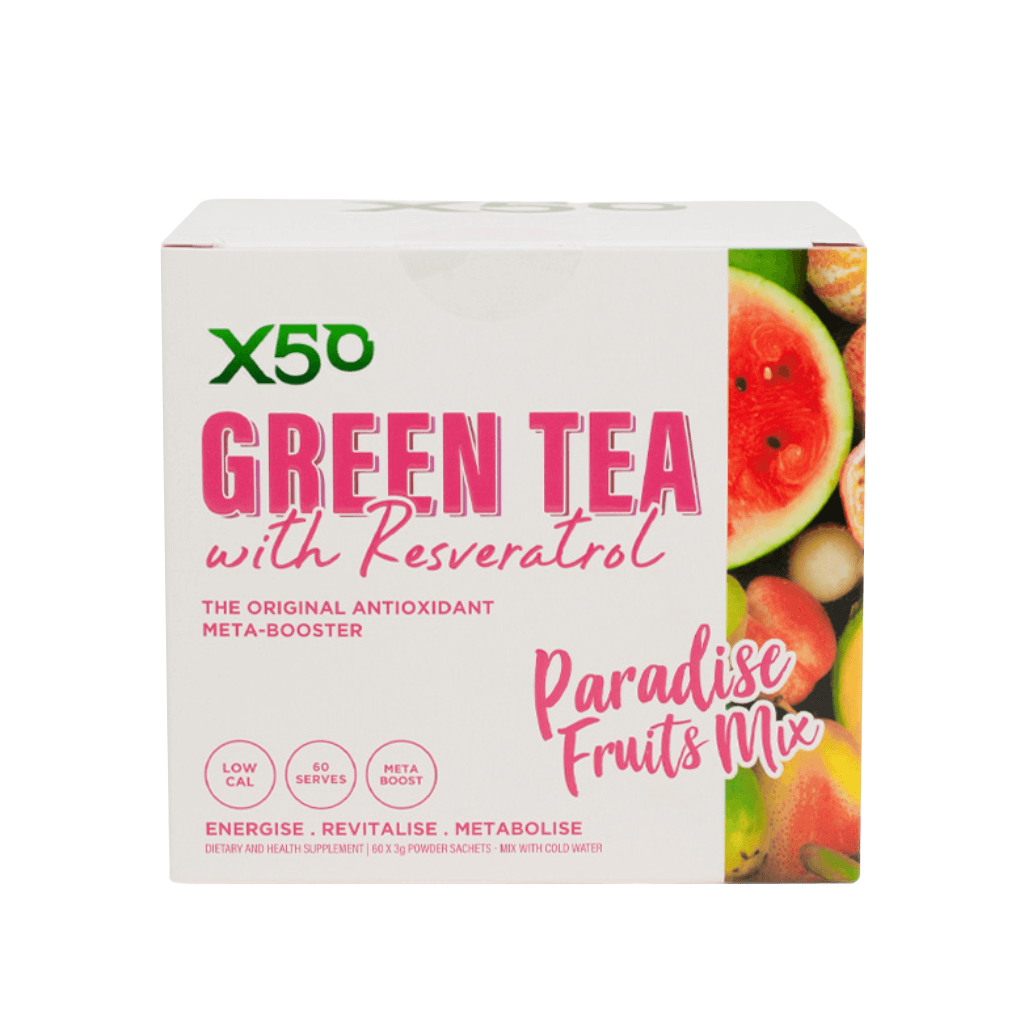 Revitalizing Green Tea Energy Boost in a glass, showcasing its vibrant color and refreshing nature.