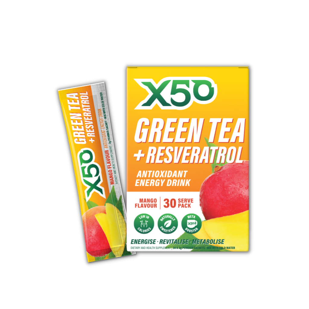 Revitalizing Green Tea Energy Boost in a glass, showcasing its vibrant color and refreshing nature.