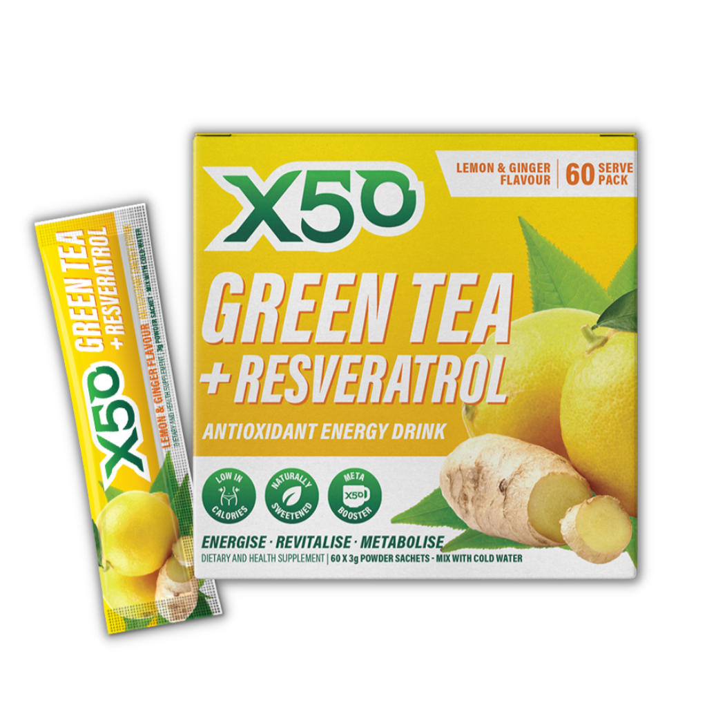 Revitalizing Green Tea Energy Boost in a glass, showcasing its vibrant color and refreshing nature.